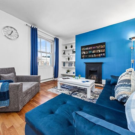 Balcony Blue Theme 1 Bedroom Central London Luxury Flat Near Hyde Park! Accommodates Up To 6! Double Sofa Bed And Next To Station! Zewnętrze zdjęcie