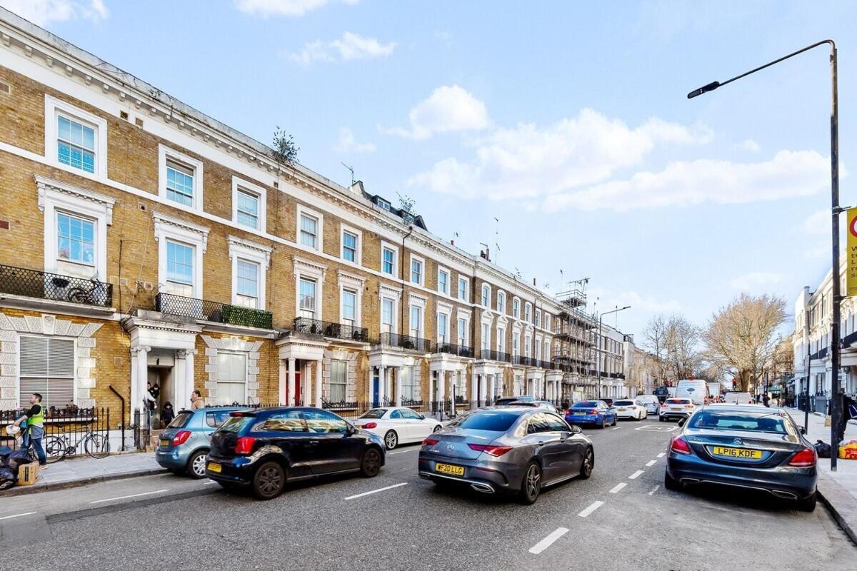 Balcony Blue Theme 1 Bedroom Central London Luxury Flat Near Hyde Park! Accommodates Up To 6! Double Sofa Bed And Next To Station! Zewnętrze zdjęcie